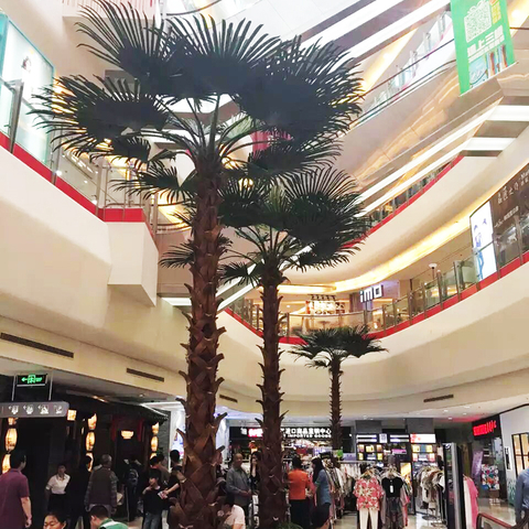 Mall Decoration Outdoor Artificial Palm Tree 