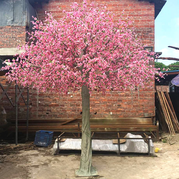 Mall Decoration Outdoor Artificial Peach Tree 
