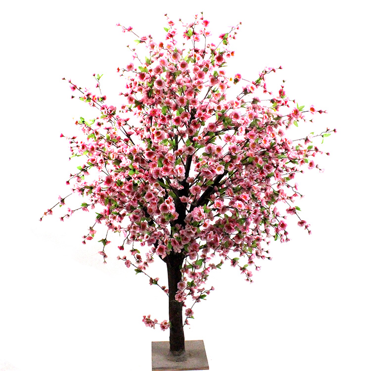 UK Office Decoration Indoor Artificial Peach Tree