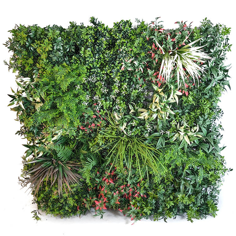 Fashion UV Fire Retardant Artificial Green Wall 