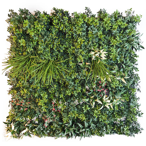 Australia Fireproof And UV Artificial Green Wall 