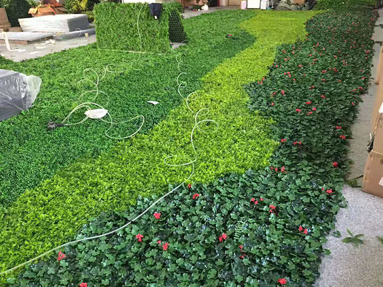 New Gardon Decoration Outdoor Artificial Green Wall 