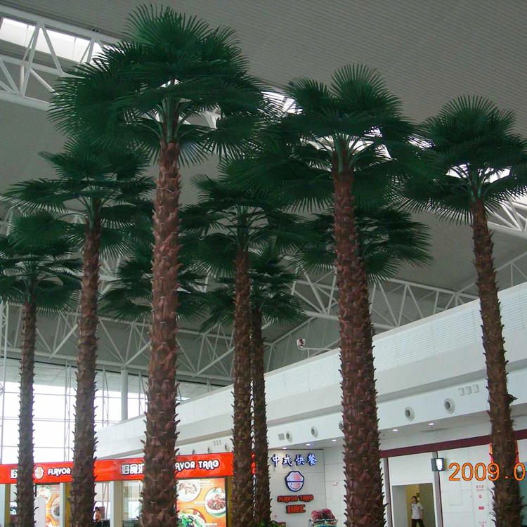 Building Decoration Outdoor Artificial Palm Tree