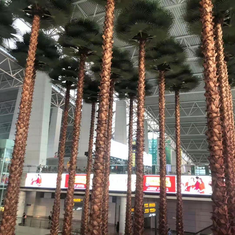 Hotel Decoration Artificial Washington Palm Tree