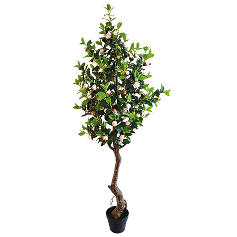 China Home Decoration Artificial Camellia Tree