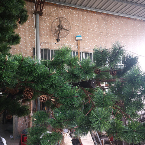 Factory Price Big Trunk Decorative Artificial Pine Trees