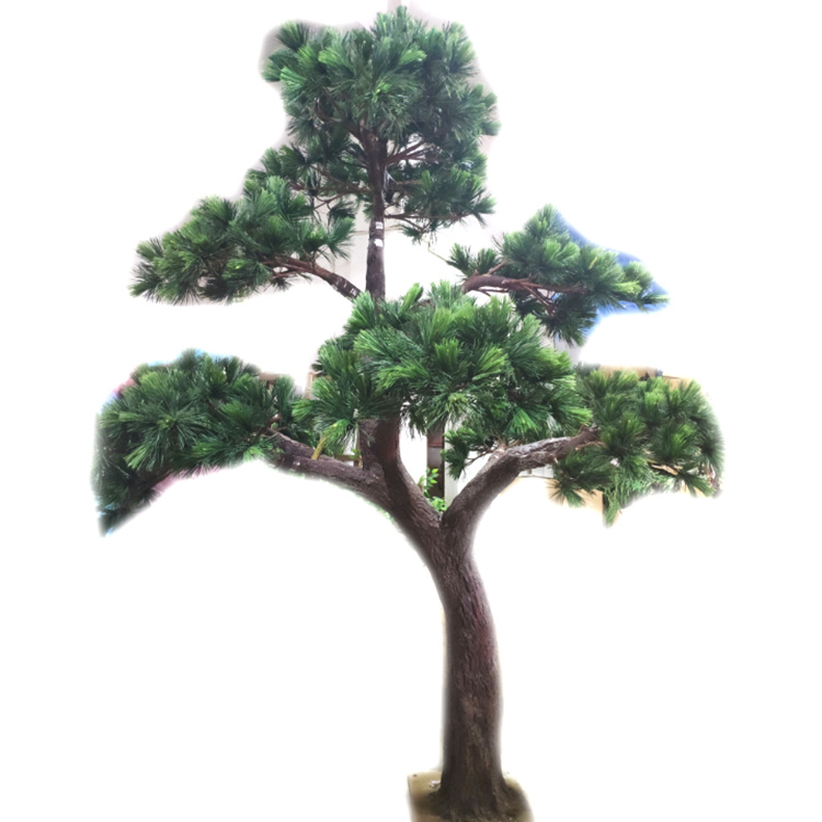 Factory Price Big Trunk Decorative Artificial Pine Trees