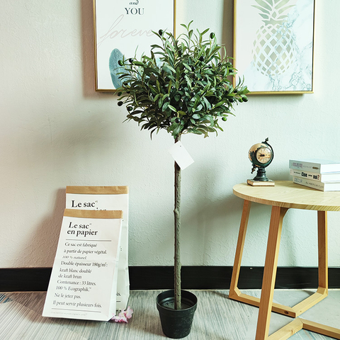 Amazon Hot Sale Indoor Home Decorative Artificial Olive Tree
