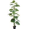 Indoor Building Decoration Artificial Monstera Tree