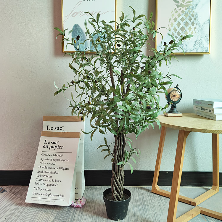 Kuwait Building Decoration Indoor Fake Olive Tree 