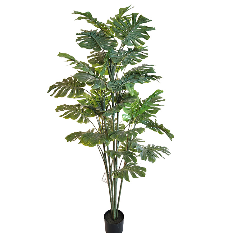 Mexico Mall Decoration Indoor Artificial Monstera Tree
