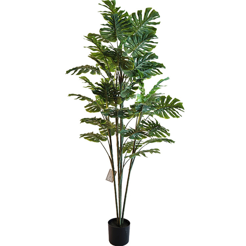 Mexico Mall Decoration Indoor Artificial Monstera Tree