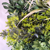 UK Office Decoration Fireproof And UV Artificial Green Wall 