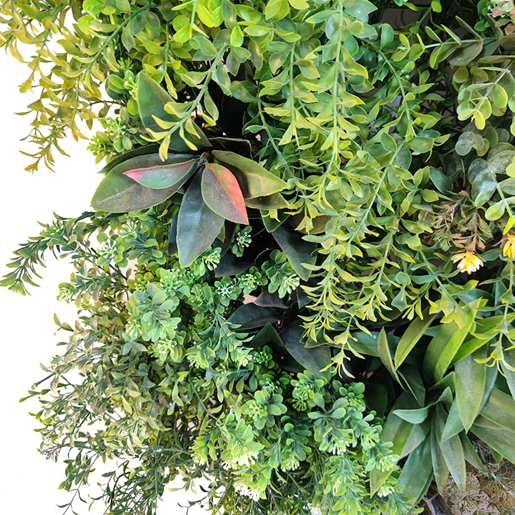 Bar Decoration Indoor Artificial Plant Wall