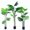 Hotel Decoration Indoor Artificial Monstera Tree