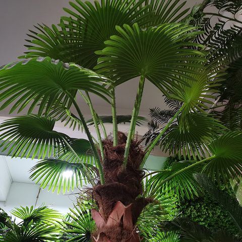 Water park decoration outdoor Artificial Palm Tree 