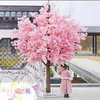 Swimming Pool Decoration Outdoor Artificial Cherry Tree