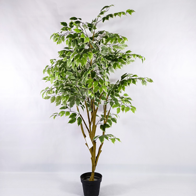 Building Decoration Indoor Artificial Ficus Tree