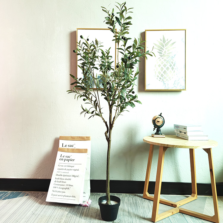 Australia Mall Decoration Plastic Artificial Olive Tree