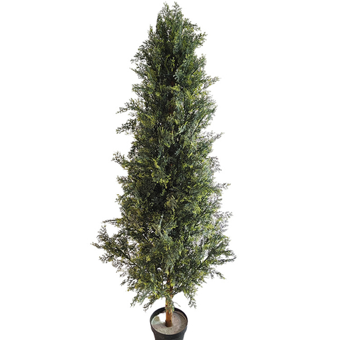 UK Office decoration indoor Artificial Cypress Trees