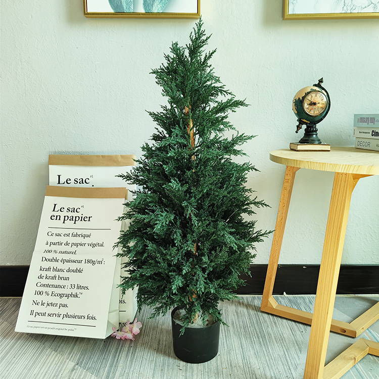 Leyland Indoor Mall Decoration Artificial Cypress Plants