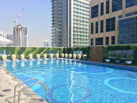 Dubai Hotel Decoration Artificial Green Wall