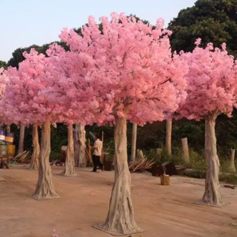 Water Park Decoration Outdoor Artificial Cherry Tree