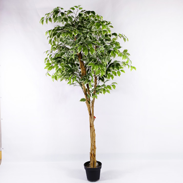 Bar Decoration Indoor Artificial Ficus Tree