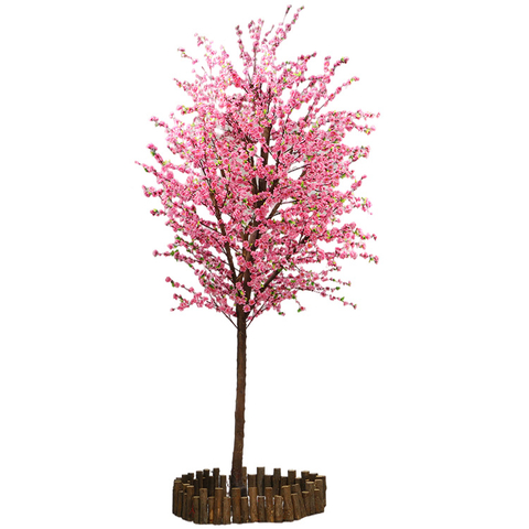 Hotel Decoration Indoor Artificial Peach Tree