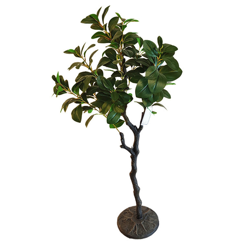 UK Office Decoration Indoor Artificial Watercress Leaf Tree 