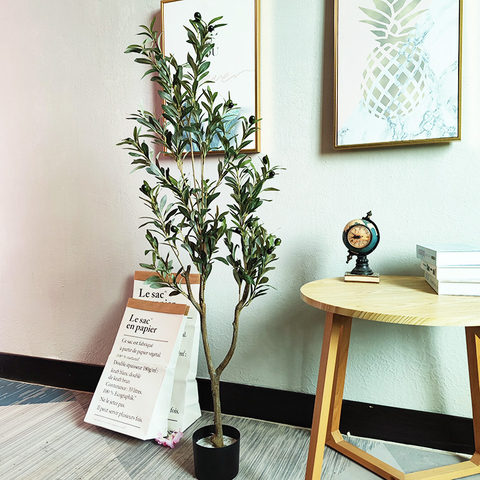  Ireland Hotel decoration indoor Artificial Olive Tree