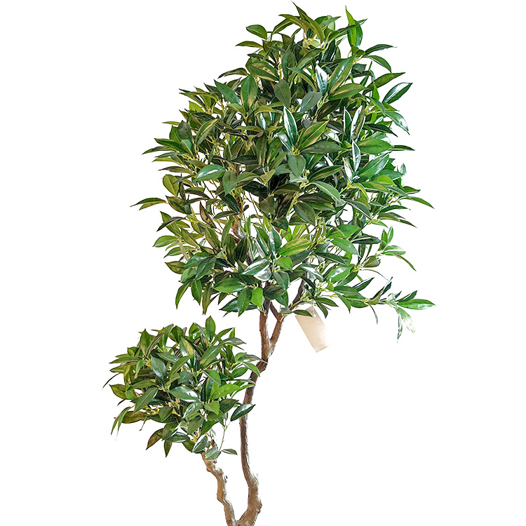 Subtropical Office Decoration Indoor Artificial Laurel Tree 