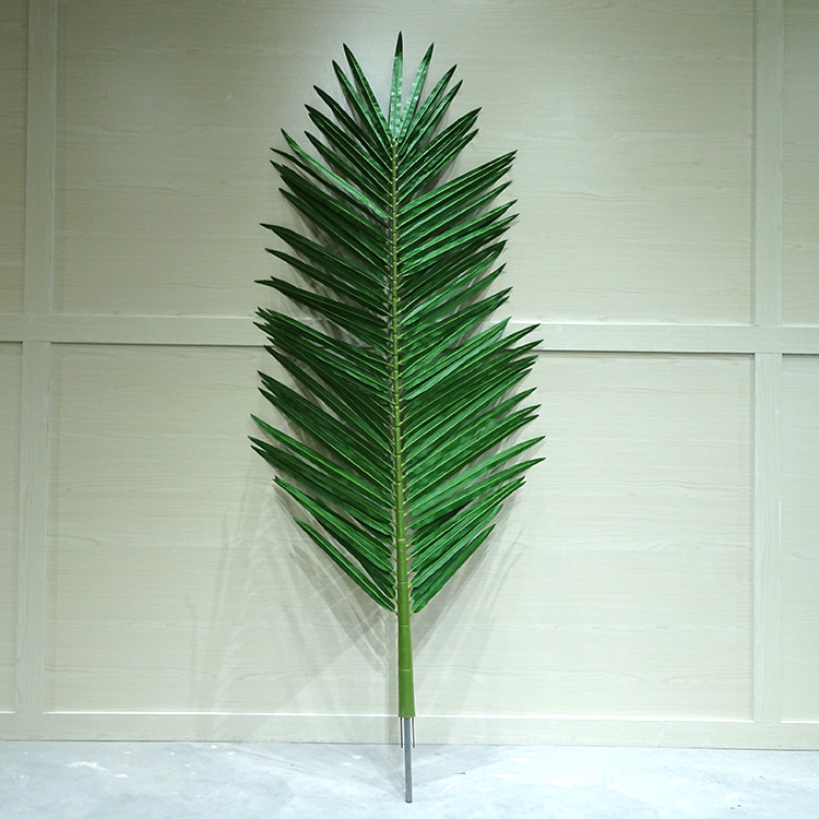 Singapore Hotel Decoration Artificial Coconut Tree Leaves 