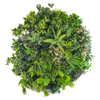 Clubhouse Decoration Indoor Artificial Plant Wall 