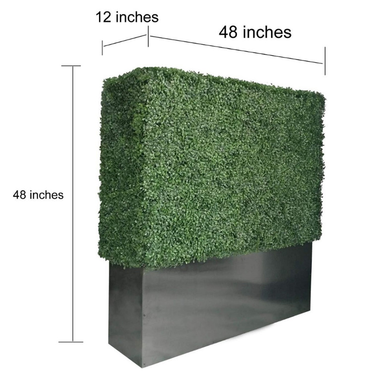 Gardon Decoration Indoor Artificial Boxwood Hedge Wall 