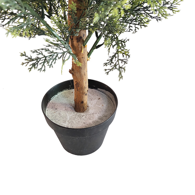 UK Office decoration indoor Artificial Cypress Trees