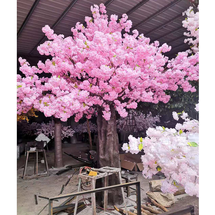 Clubhouse Decoration Indoor Artificial Cherry Tree 