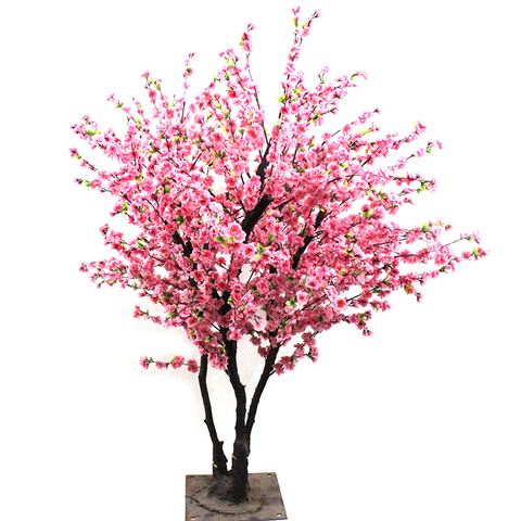 Bar Decoration Indoor Artificial Peach Tree