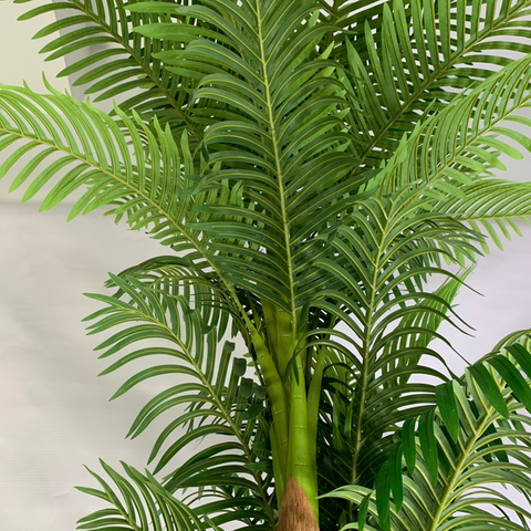 India Hotel Decoration Indoor Artificial Kwai Palm Tree