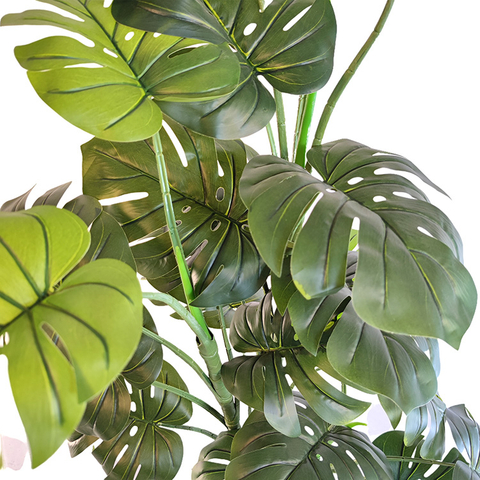Mexico Bar Decoration Indoor Artificial Monstera Tree
