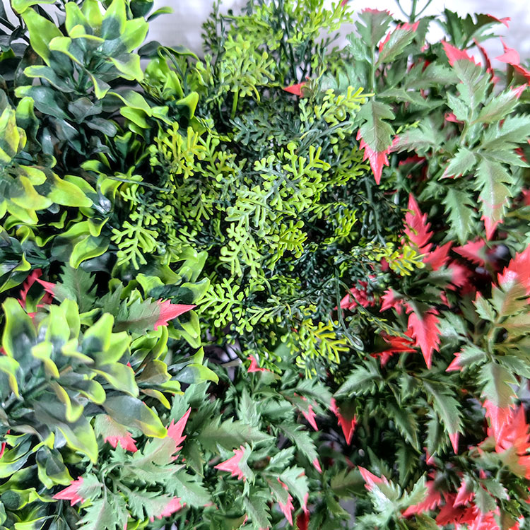 Fashion UV Fire Retardant Artificial Green Wall 