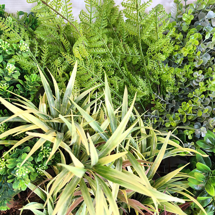 Mall Decoration Indoor Artificial Plant Wall