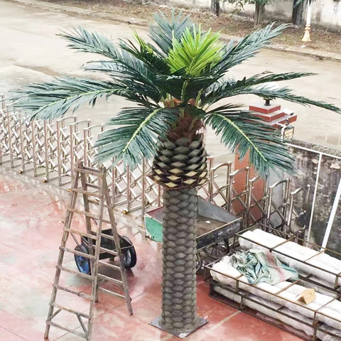 China Supplier Building Decoration Artificial Date Palm Tree