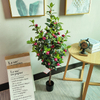 Gardon Decoration Indoor Artificial Camellia Tree