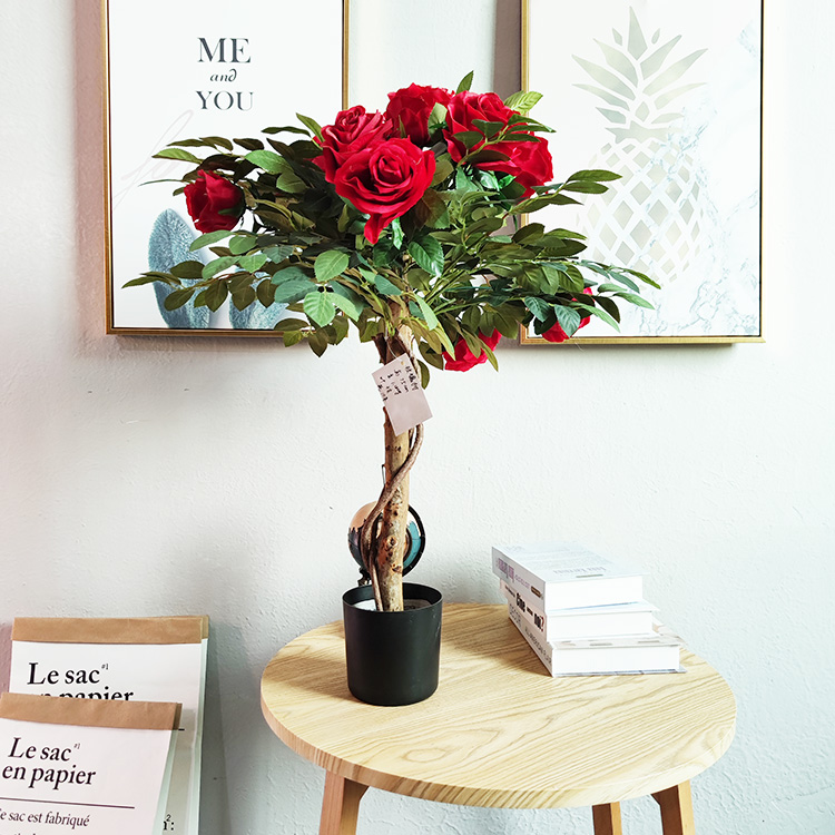 Singapore Clubhouse Decoration Artificial Flower Tree 