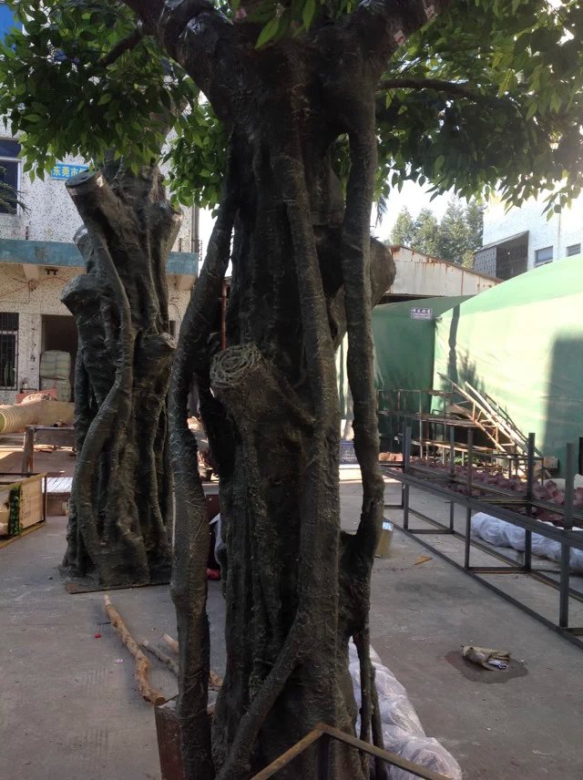 Landscape Decoration Factory Price Artificial Banyan Trees