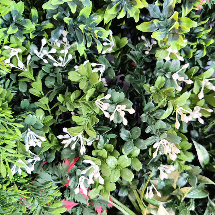 Fashion UV Fire Retardant Artificial Green Wall 