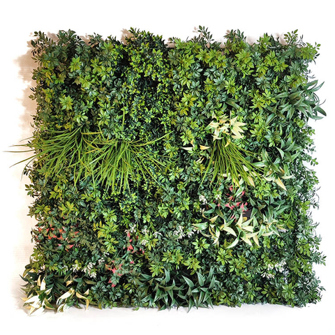 Australia Fireproof And UV Artificial Green Wall 