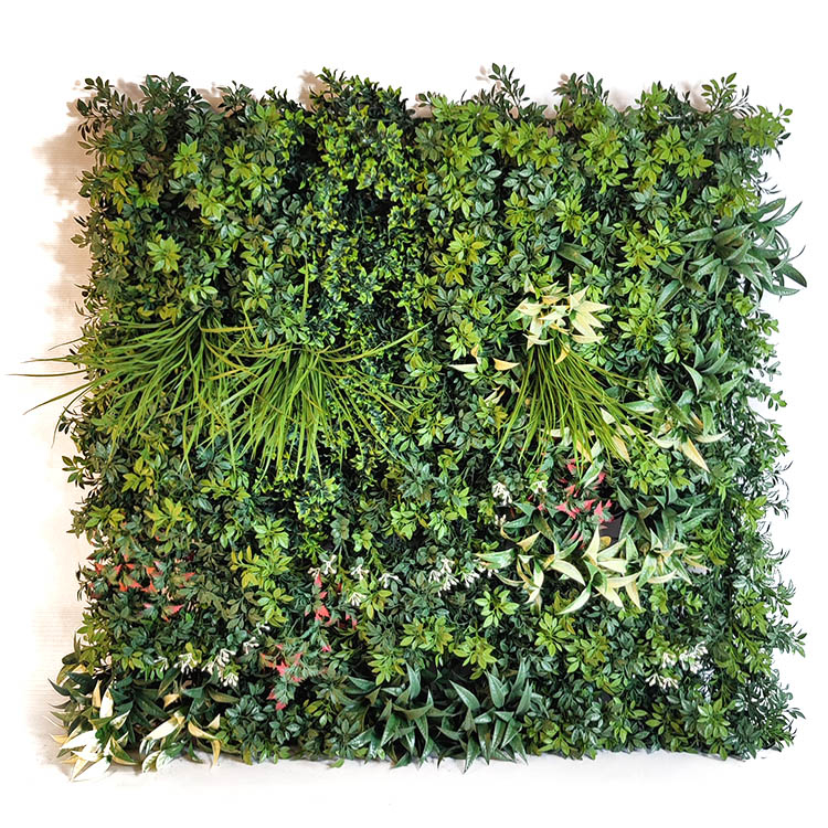 Australia Fireproof And UV Artificial Green Wall 