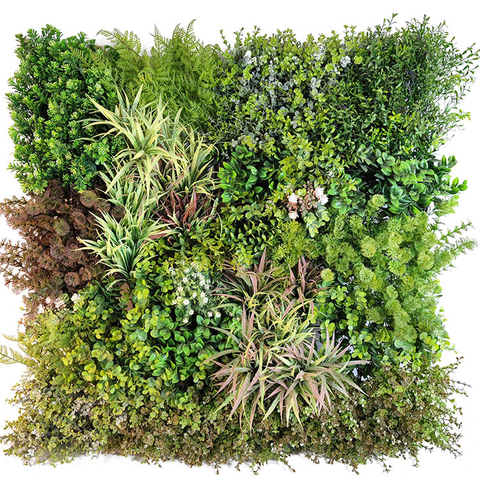 Mall Decoration Indoor Artificial Plant Wall